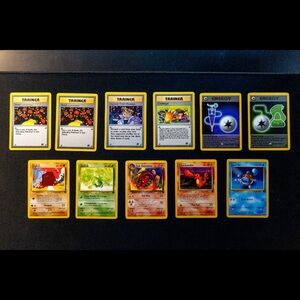 Vintage Pokémon Trading Card Set Dark Chameleon